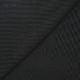 Maille côtelée viscose fine noir