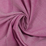 Voile de coton chambray magenta