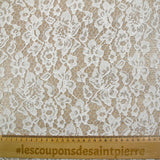 Dentelle festonnée Maud blanc