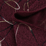 Lainage bouclette fantaisie Sophia lie de vin