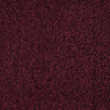 Lainage bouclette à poil long lie de vin