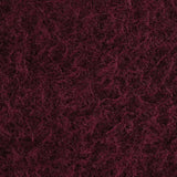 Lainage bouclette à poil long lie de vin