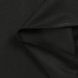 Drap de laine mélangée fin corbeau