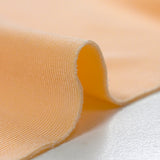 Jersey de viscose côtelé Livia pêche blanche