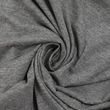 Jersey de coton gris chiné