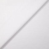 Jersey de coton blanc optique