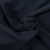 Crêpe polyviscose marine