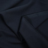 Crêpe polyviscose marine