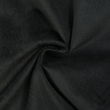 Velours de coton fines côtes noir