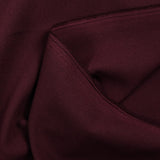 Crêpe polyviscose lie de vin
