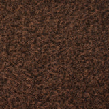 Lainage bouclette à poil long marron