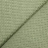 Coton 100% nid d'abeille kaki