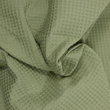 Cotton 100% khaki honeycomb