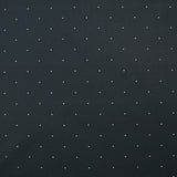 Coton imprimé à mini pois fond bleu nuit
