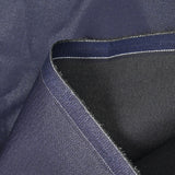 Jean's coton élasthanne enduit bleu