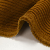 Velours 100% coton côtelé noisette