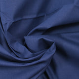 Cretonne de coton bleu denim