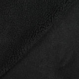 Fausse fourrure mouton noir