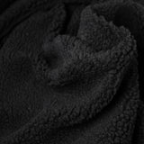 Fausse fourrure mouton noir