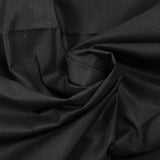 Creton de algodón negro