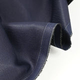 Jean's coton élasthanne enduit bleu