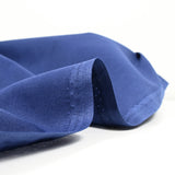 Cretonne de coton bleu denim