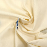 Coton tissé-teint jacquard Malina bleu fond écru