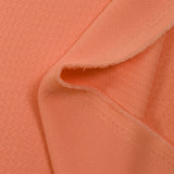 Crêpe polyester fantaisie Amely corail