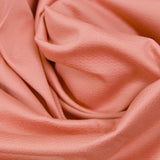 Satin de coton élasthanne fantaisie rose saumon