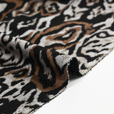 Milan Milano Polyviscose Grey Bark y fondo negro marrón