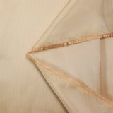 Doublure satin de polyester champagne