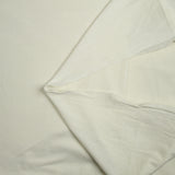 Jersey de viscose flammé fin blanc cassé