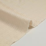 Jersey pointelle 100% coton écru