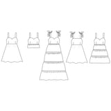 Faustine dress sewing pattern