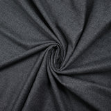Flanelle de laine fine gris anthracite