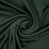 Satin de polyester vert forêt
