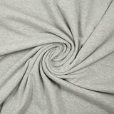 Jersey de coton chiné gris