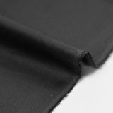 Charcoal gray twill cotton voile