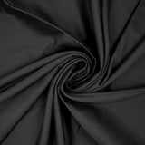 Charcoal gray twill cotton voile
