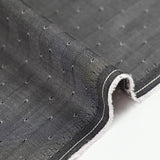 Popeline polycoton jacquard Benjamin losange fond gris