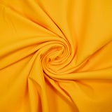 Satin polyviscose élasthanne jaune soleil