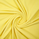 Maille polo coton jaune mimosa