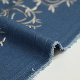 Jean's Amanda brodé bleu denim