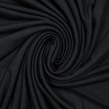 Jersey de viscose fin noir