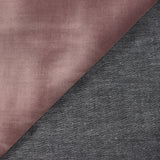 Jean's velours ras de coton vieux rose