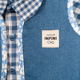 Wanderlust "woven labels assortment" - x5