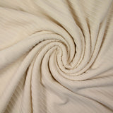 Soft ecru polyviscose knit