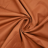 Satin polyviscose élasthanne fauve