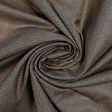 Coton tissé teint bleu marron