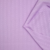100% cotton mauve cotton jersey